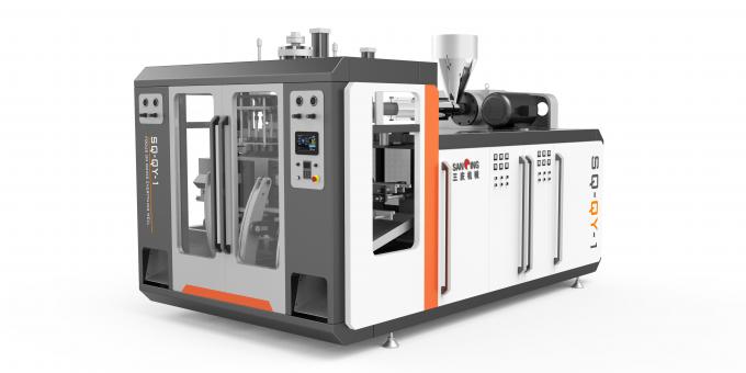 TPU Ayakkabı Hava Yastığı Otomatik Şişe Şişirme Makinesi 50kg/H 0