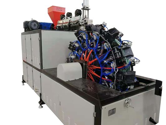 Otomatik 12 Kalıplı Döner Şişirme Makinesi 6000pcs / H Ürün Hacmi 90ml