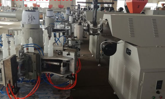 LDPE 1 Litre Şişirme Makinesi 2000kg 8 İstasyonlu Pvc Şişe Yapımı