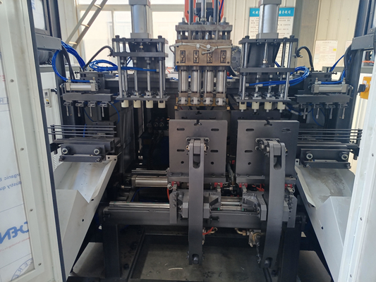 Şişe için Otomatik 4 Kavite Çift İstasyon Şişirme Makinesi