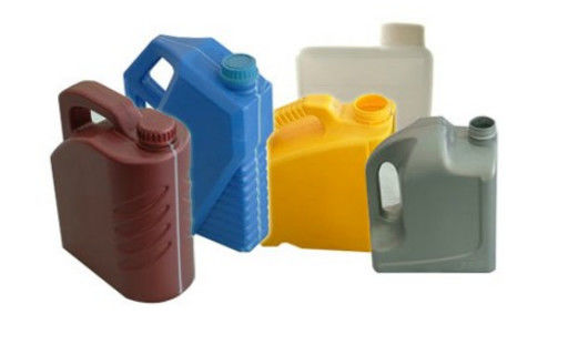 2 İstasyon 3 Katmanlı 5 Litre Şişirme Su Şişesi Makinası Plastikleştirme 70kg / H