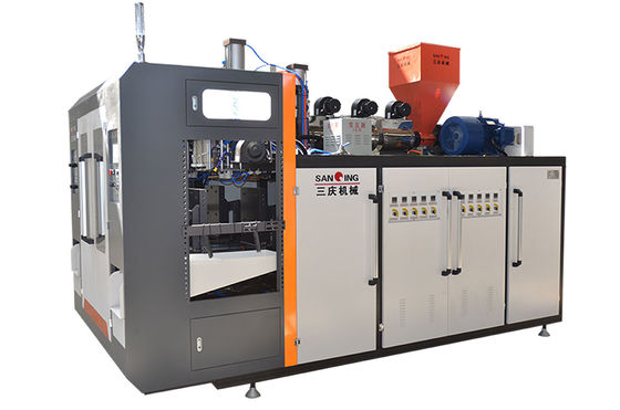 CE Kavanoz Şişirme Makinesi 2 Kalıp Kafaları Plastik Su Şişesi Şişirme Makinesi 11kw