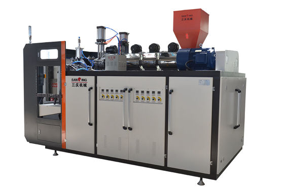 Sanqing Çift İstasyonlu 3000ml Hdpe Şişe Üretim Makinesi 400 PC/HR