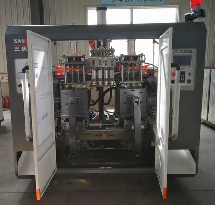 1 Litre Tam Otomatik Kavanoz Şişirme Makinesi 2x2m 18.5KW Kalıp Kalınlığı 230mm