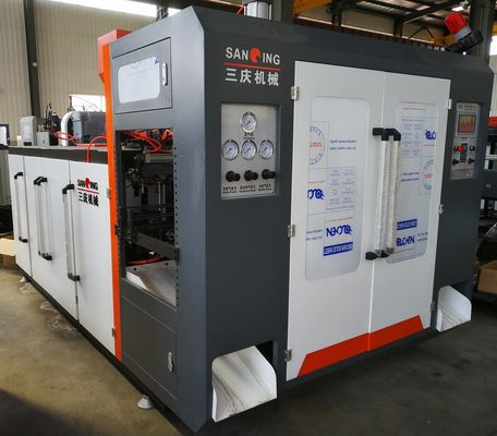 1 Litre Tam Otomatik Kavanoz Şişirme Makinesi 2x2m 18.5KW Kalıp Kalınlığı 230mm