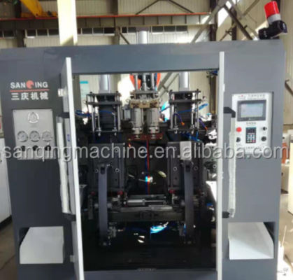 ISO 8MPa Plastik Hdpe Şişe Şişirme Makinesi PE Şişirme 35KN