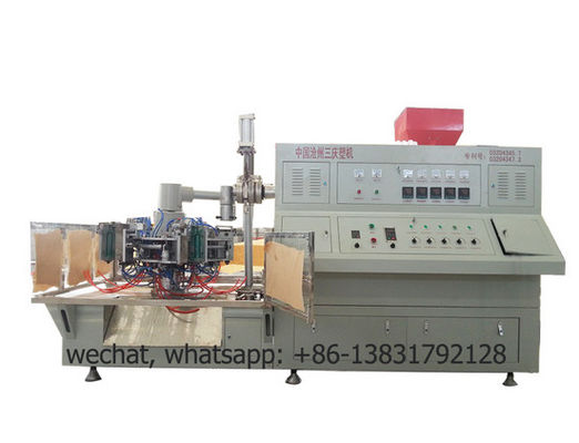 1L Plastik Ekstrüzyon Şişirme Makinesi 40kg / H PLC Kontrol Tüpü Yapımı