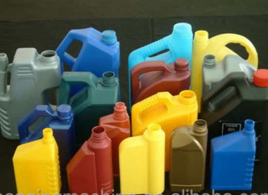 LDPE 5 Litre Şişirme Makinesi 0.6m3/Dk Plastik Şişe Şişirme Makinesi 6000kg
