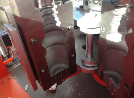 Dia 10cm Plastik Şişe 1 Litre Şişirme Makinesi 15KW 12 Kalıp