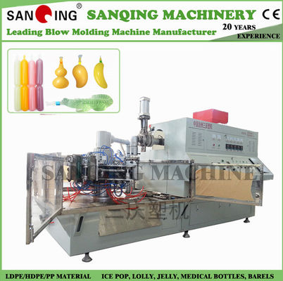 55/65 Plastik Şişirme Makinesi Hacmi 1000 Yumuşak Tüp Yapma Makinesi 8kw