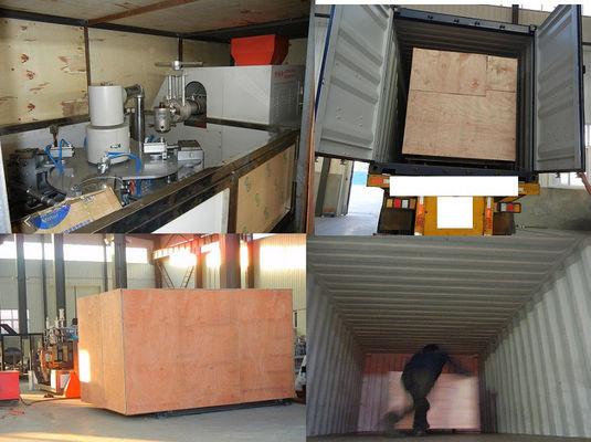 55/65 Plastik Şişirme Makinesi Hacmi 1000 Yumuşak Tüp Yapma Makinesi 8kw