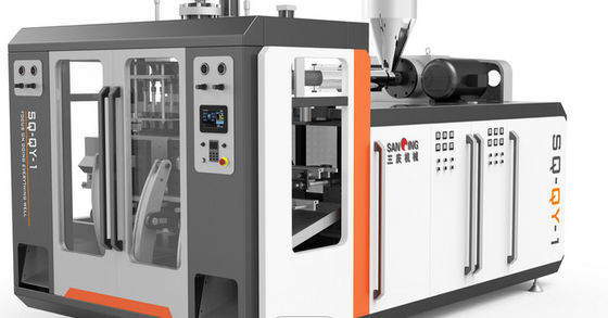 LDPE 8 Kavite HDPE Plastik Şişe Yapma Makinesi PLC Kontrolü