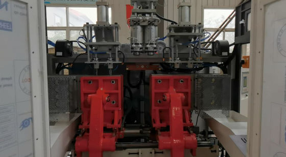80mm Top Ekstrüzyon 4 Kavite Şişirme Makinesi 15kw