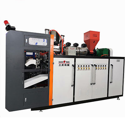ISO9001 PE Hidrolik Kalıp Makinesi L/D 25/1 2 Boşluklu PE Şişirme