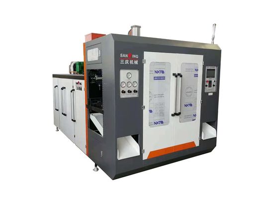 2 Kalıp Kafaları Deniz Topu PE İçi Boş Şişirme Makinesi 3 Litre
