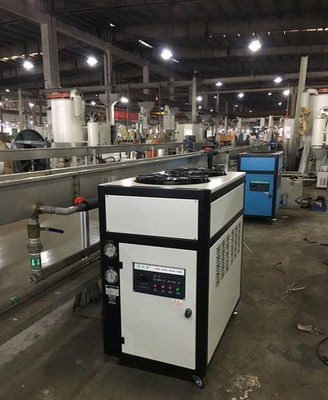 650L Su Soğutucu Yardımcı Makine R22 Soğutulmuş Su Sistemi 250kg