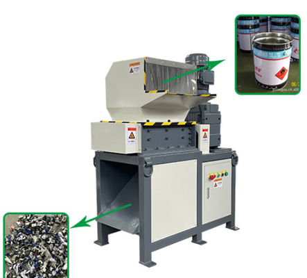 ISO9001 Yardımcı Makina 3kW Metal Atık Kırma Makinası 300kg/H