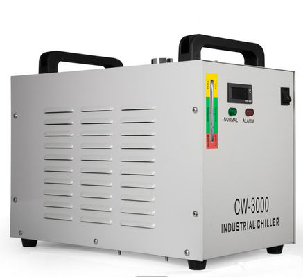 10L / Min Endüstriyel 60HZ Chiller Cw 3000 19kg Donanımlı Yüksek Hızlı Fanlar İçeride