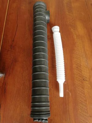 ISO9001 Çift İstasyon Şişirme Makinesi Dia 65mm Plastik Boru 700p / H Yapımı