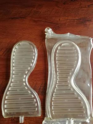 10cm Ayakkabı Tabanı Yapma Makinesi TPU Plastik Kalıp Yapma Makinesi 50kg / H