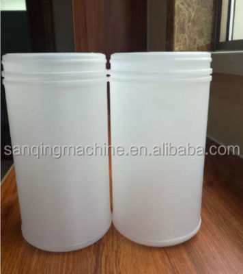 1.5L HDPE Şişirme Makinesi 4kN Plastik Hidrolik PLC Kontrolü