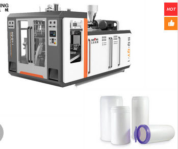 3L HDPE Şişirme Makinesi 500pcs / H 4 Kavite Şişirme Makinesi 70KG / H