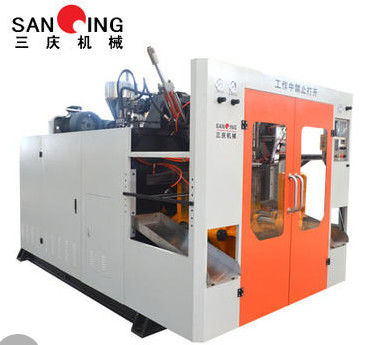 ISO9001 HDPE Şişirme Makinesi 2 İstasyonlu Plastik Kova Yapımı 3.5 * 2.1 * 2.2m