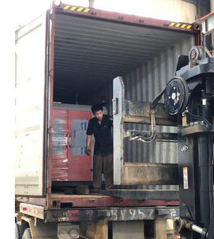 ISO9001 HDPE Şişirme Makinesi 2 İstasyonlu Plastik Kova Yapımı 3.5 * 2.1 * 2.2m