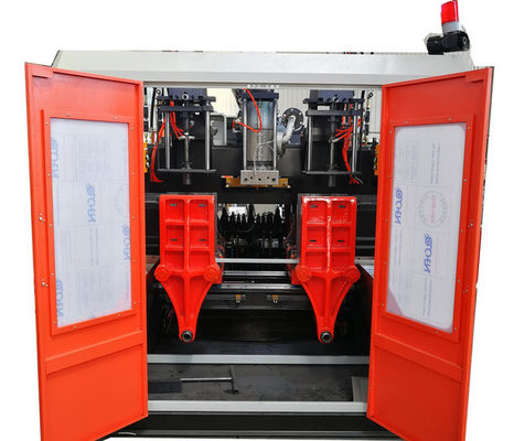 Dia 30cm Plastik Konteyner Şişirme Makinesi 57KW 5 Ltr Şişirme PLC Kontrolü