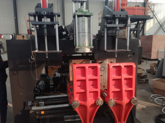 Çift İstasyon 75mm Jerry Can Şişirme Makinesi Tam Hidrolik