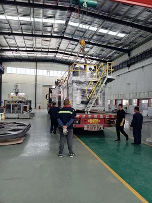 10l 6 Kalıp Döner Şişirme Makinesi Yüksek Hızlı Servo Motor